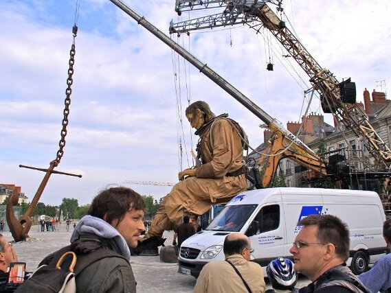 Nantes, Le Scaphandrier
