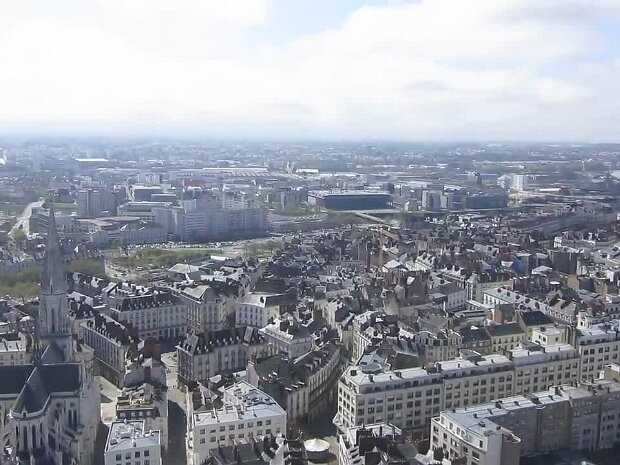 Du haut de la Tour Bretagne, Nantes